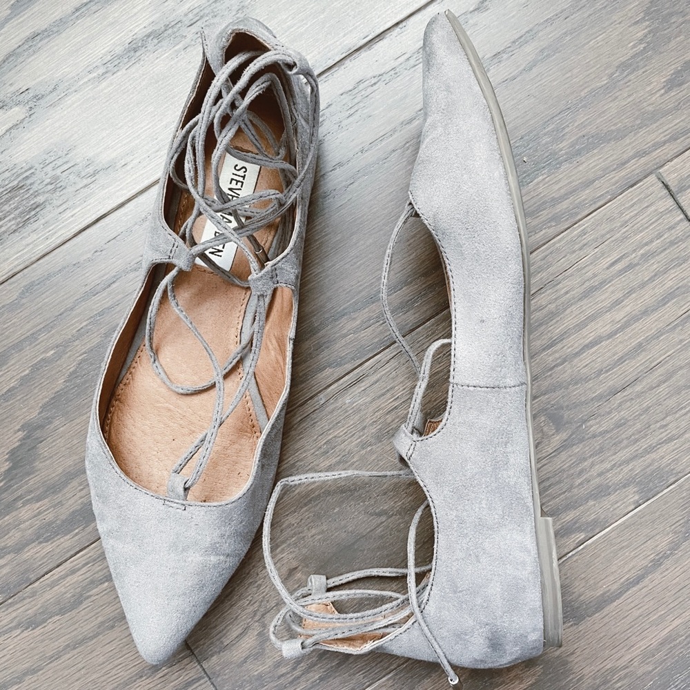 Steve Madden Lace Up Flats